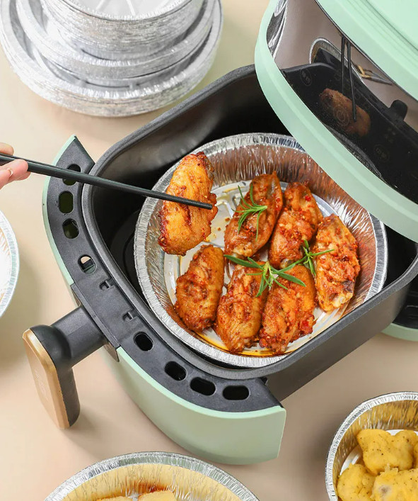 Khay giấy bạc nồi chiên không dầu 10 lít