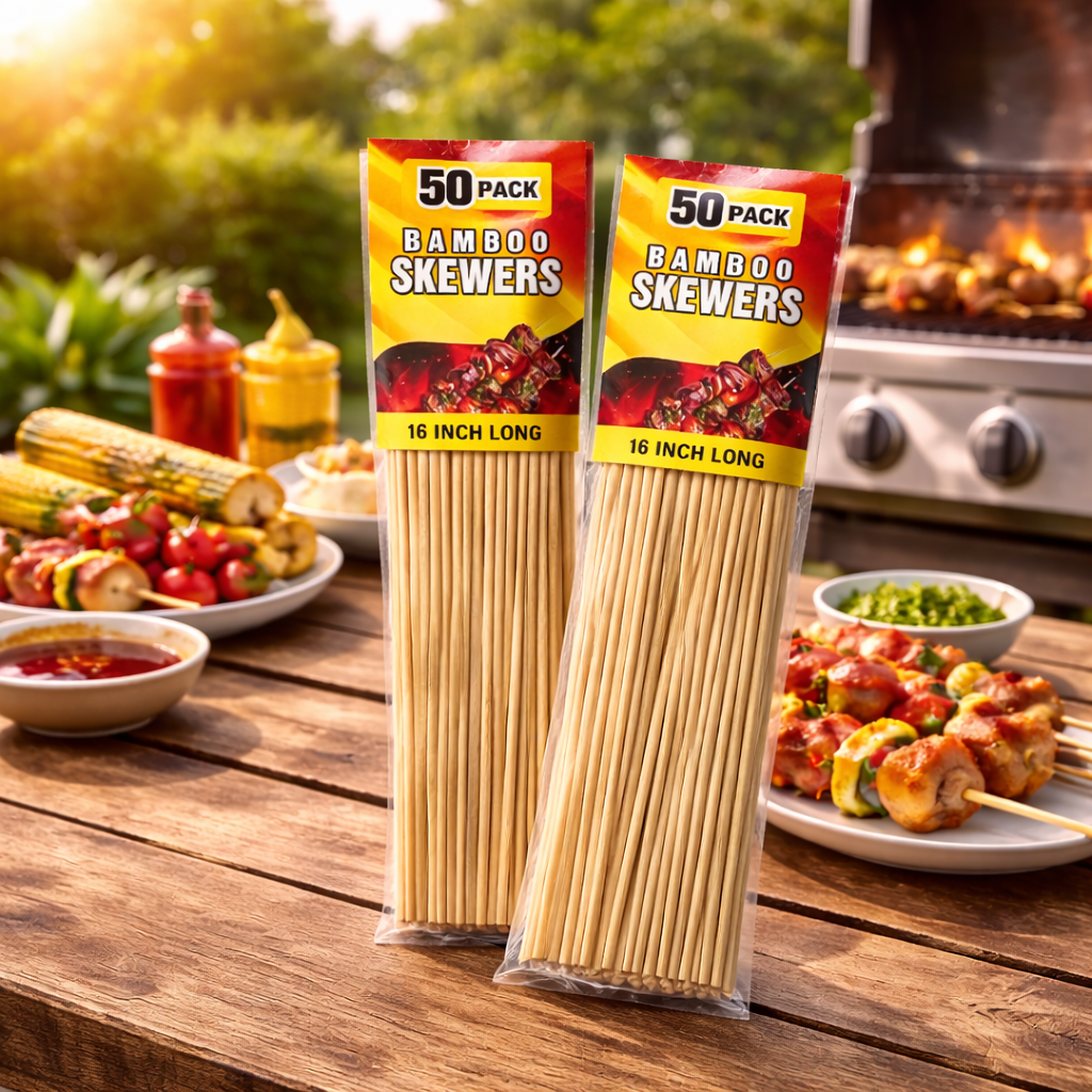 Que xiên tre nướng BBQ giá sỉ – Nhà sản xuất uy tín tại Việt Nam