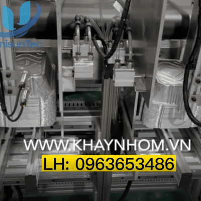 Dây chuyền sản xuất hộp nhôm đựng thực phẩm Dương Vũ tại Việt Nam